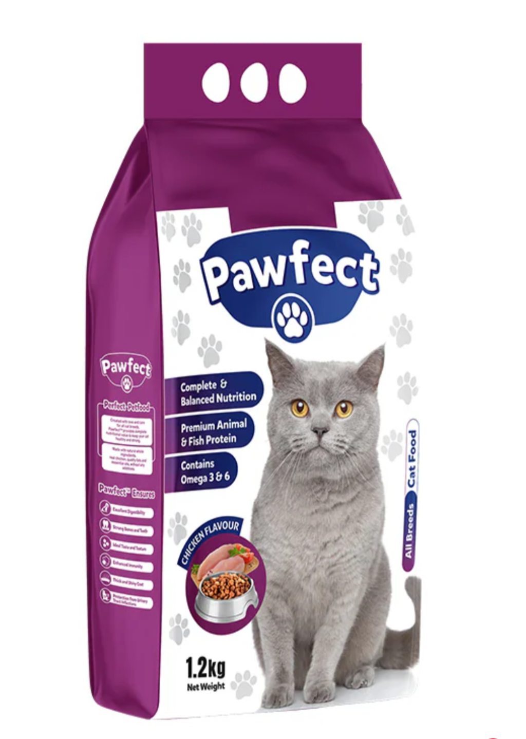 Pawfect Adult Cat Food 1.2kg