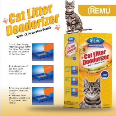 Remu Cat Litter Deodrizer